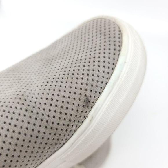 Steve Madden Klarissa Shoe Size 7.5 Slip On Gray White Women's Shoes   - Picture 9 of 13